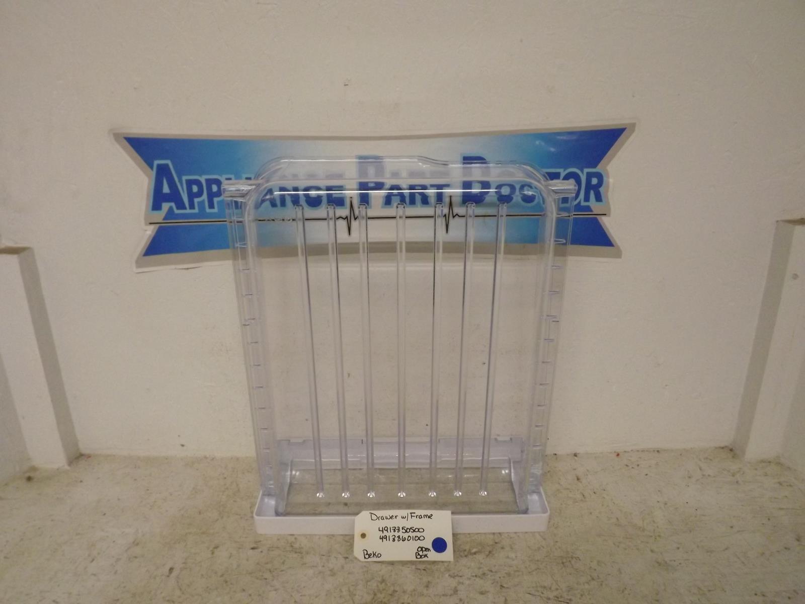 Beko Refrigerator 4918850500 4918860100 Drawer w/Frame Open Box Beko Refrigerator 4918850500 4918860100 Drawer w/Frame Open Box